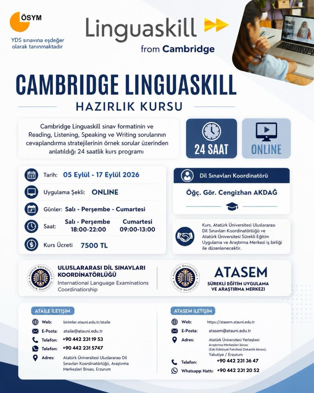CAMBRIDGE LINGUASKILL HAZIRLIK KURSU